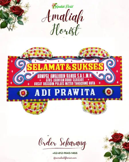Papan Bunga Ucapan Selamat Ngambarsari